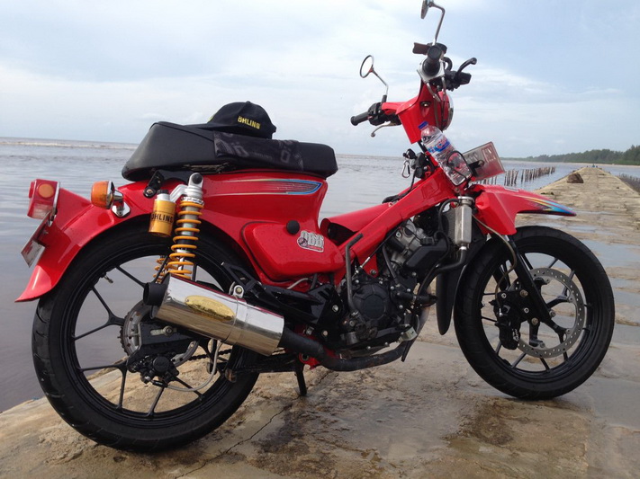 4 Contoh Modifikasi Honda Sonic 150R - Ridergalau