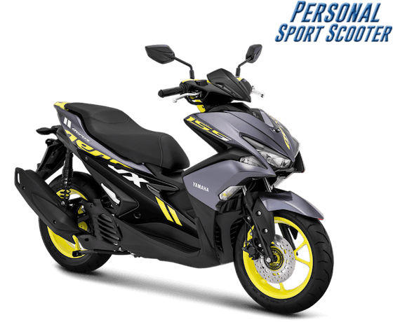 5 Stripping dan Pilihan Warna Baru Yamaha Aerox 155 VVA 2019